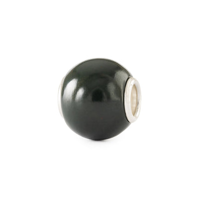 Rund grøn chalcedon