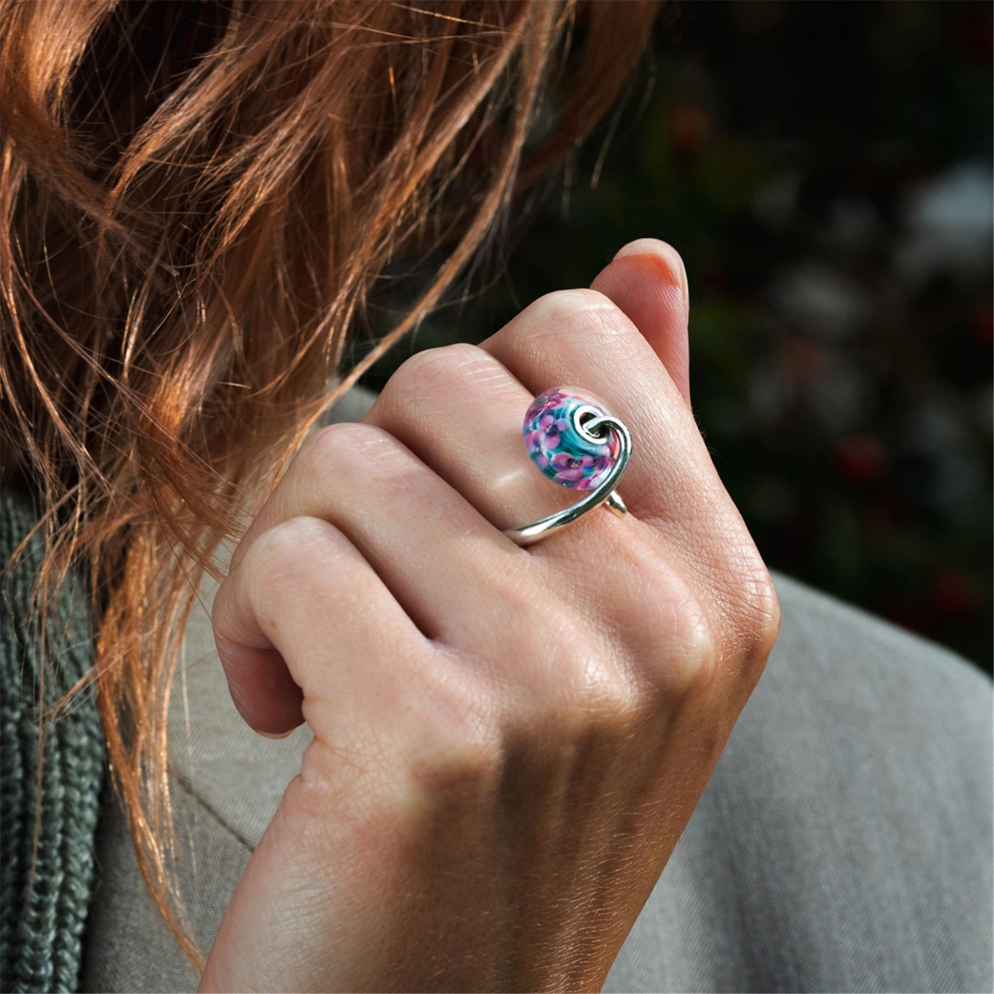 Blomster tanke kugle