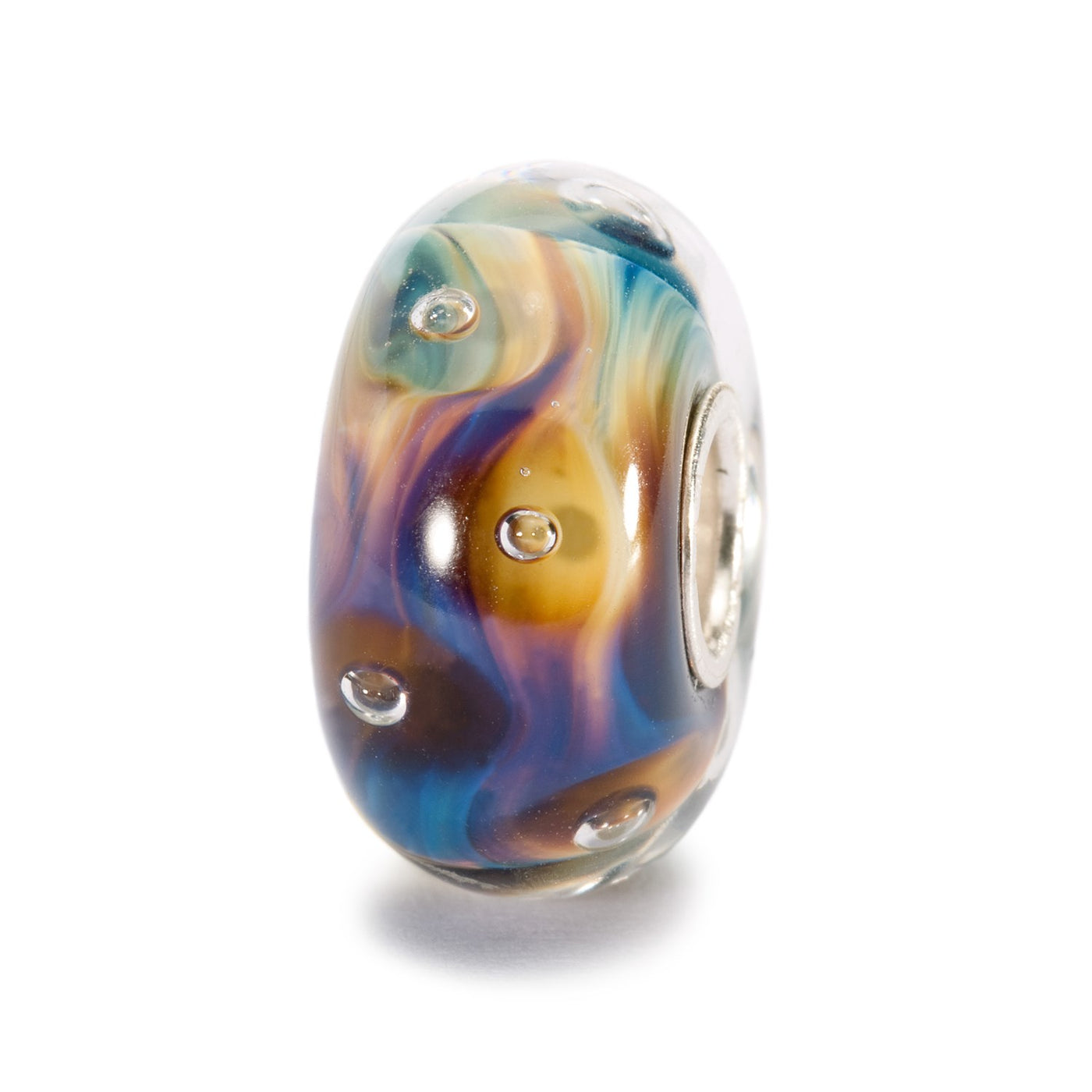 Azurblå bobler kugle